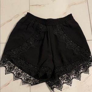 Aqua Shorts- Black, Size XS